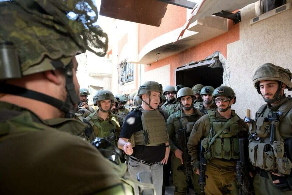 נתניהו בעזה (ארכיון) , אבי אוחיון / לע״מ