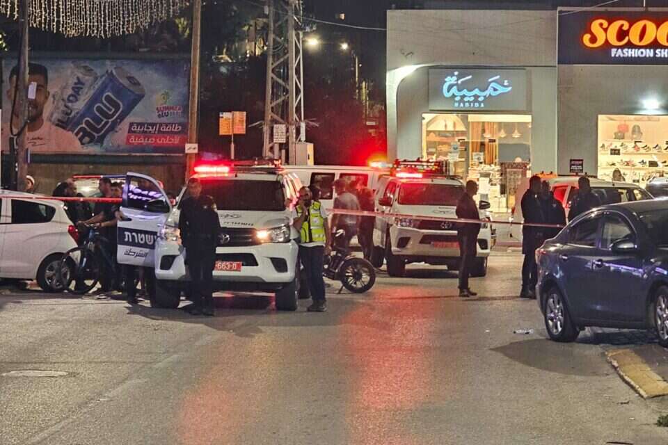זירת הרצח בכפר קרע (ארכיון) , דוברות המשטרה