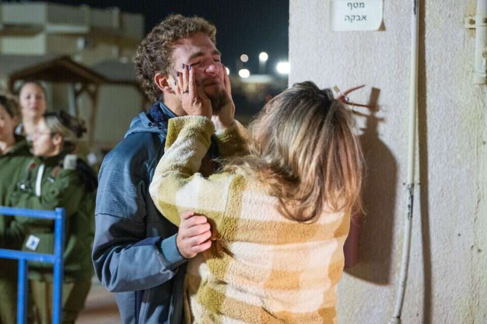 איתי רגב ג'רבי עם אימו , דובר צה"ל