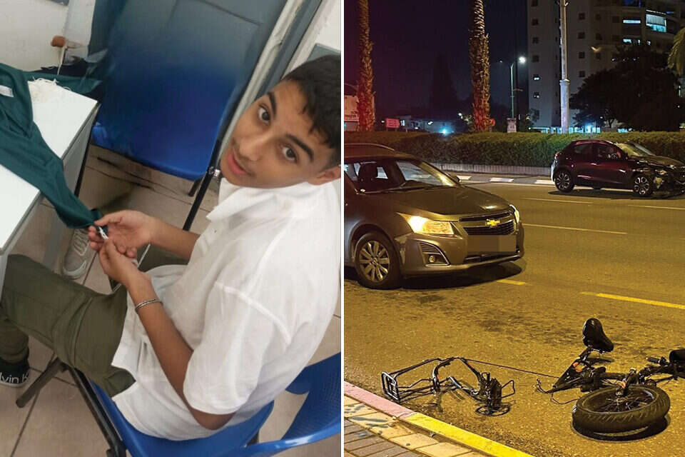 זירת התאונה בכביש 40  , איחוד והצלה
