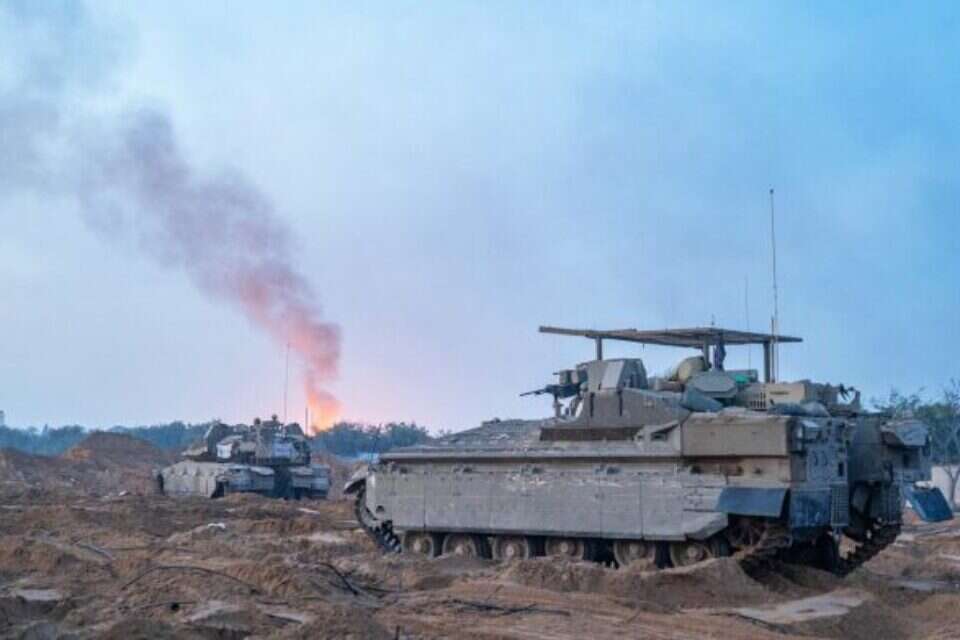 כלים כבדים של צה"ל בעזה , דובר צה"ל