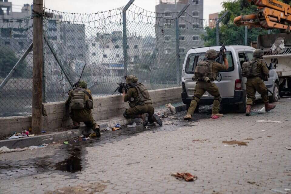 היתקלות בג'בלייה , דובר צה"ל
