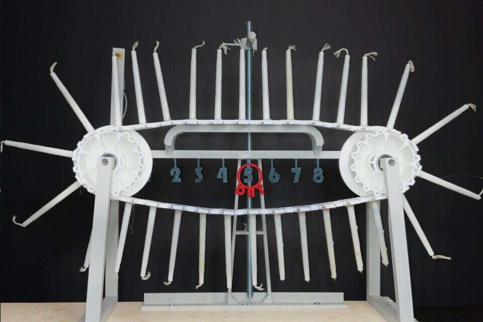 "A desire to preserve tradition" Menorahs that skip between darkness