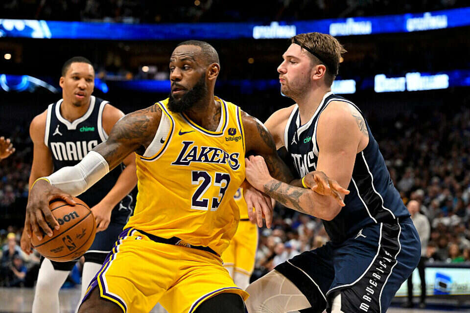 לברון מול דונצ'יץ' , USA TODAY Sports