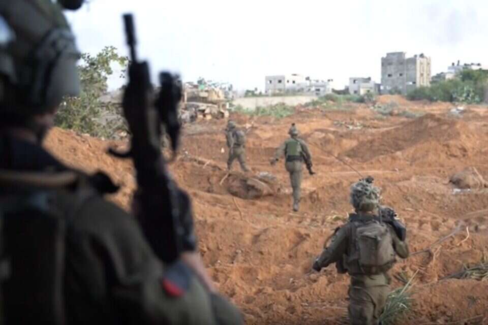 לוחמי גבעתי נלחמים בדרום הרצועה , דובר צה"ל