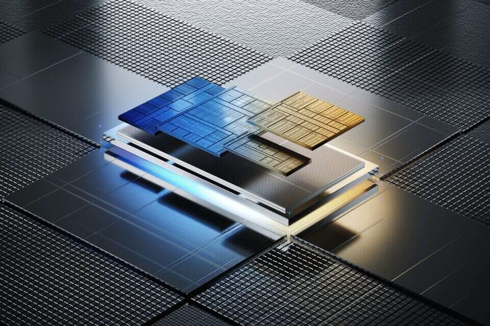 הדמיה של Intel Core Ultra 2 , אינטל