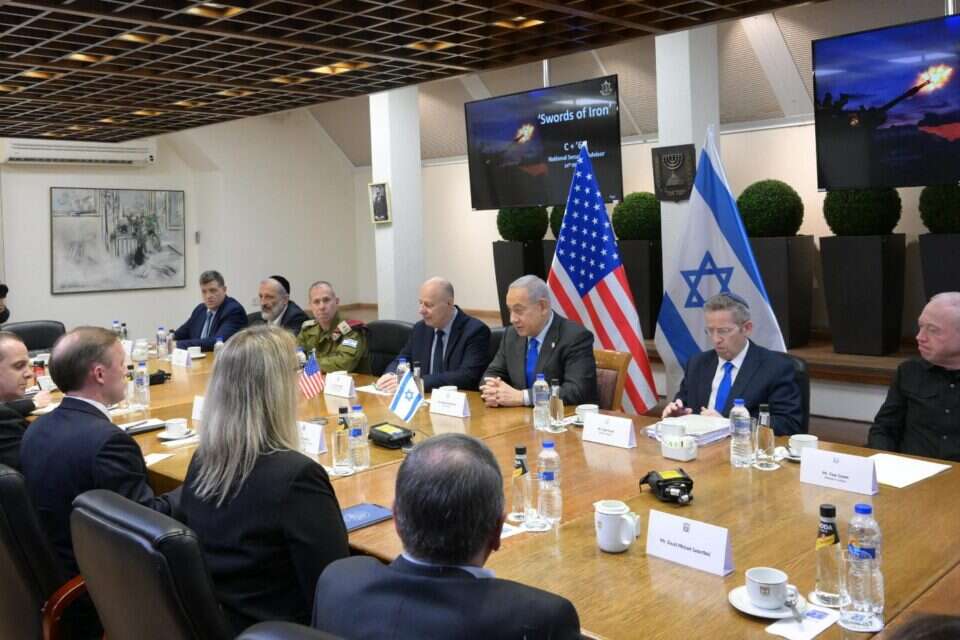 פגישת רה"מ נתניהו וג'ייק סאליבן , עמוס בן גרשום /לע"מ