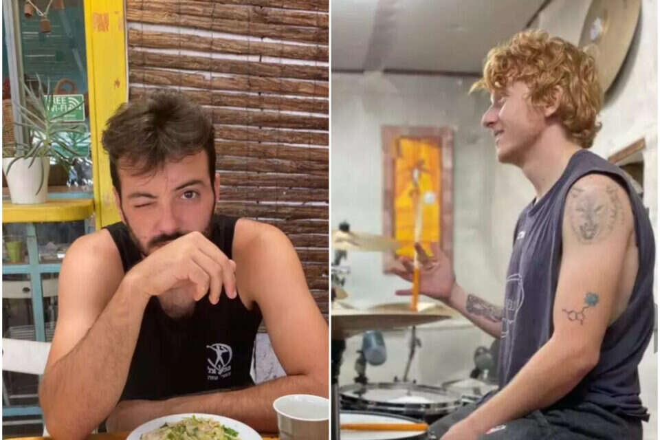 יותם חיים (מימין) ואלון שמריז. נהרגו בשוגג מירי צה"ל , פרטי