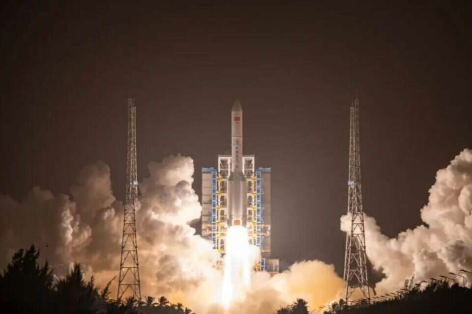 משגר ה-Long March 5 ממריא עם הלווין Yaogan-41 , Ourspace