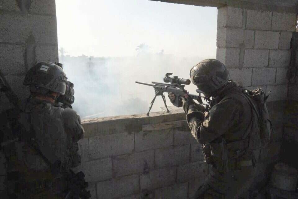 לוחמי צה"ל בעזה , רויטרס
