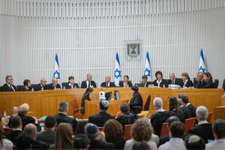 בג"ץ דן בעילת הסבירות (ארכיון) , יונתן זינדל/פלאש90