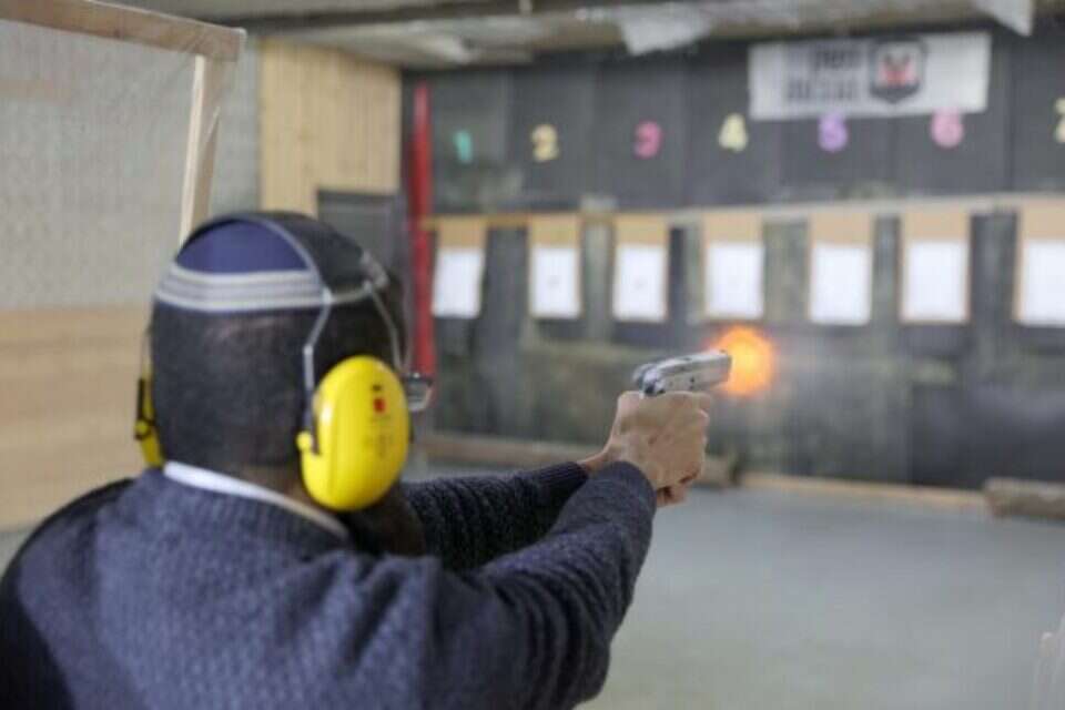 מטווח נשק ליד ירושלים. אילוסטרציה , אי.פי.אי