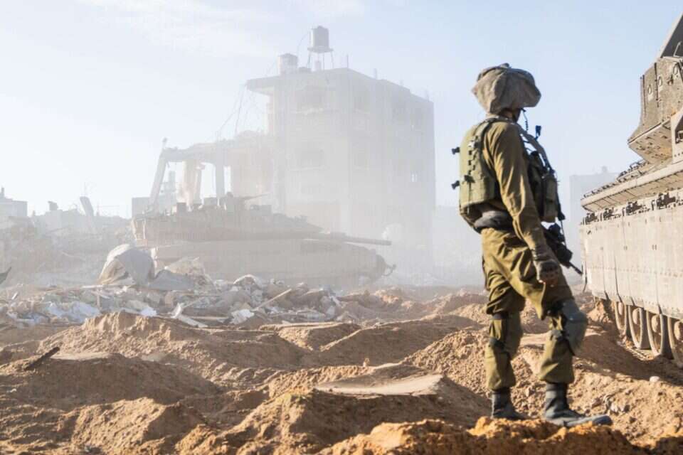 כוחות צה"ל פועלים בחאן יונס  , דובר צה"ל