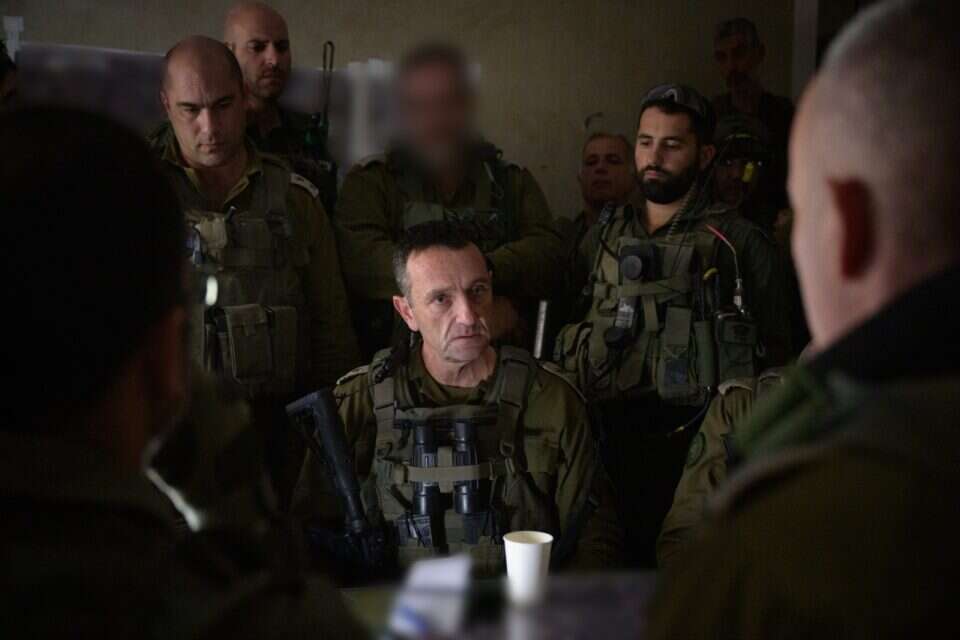 הרמטכ"ל הרצי הלוי בהערכת מצב , דובר צה"ל