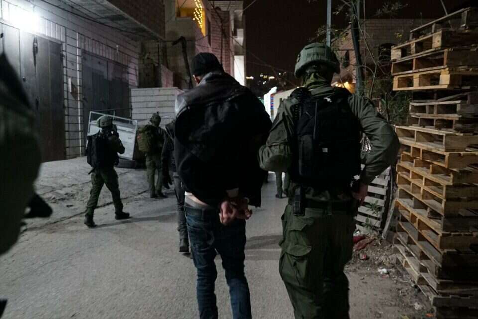 מעצר תושב קליקליה במסגרת מבצע מג"ב , דוברות המשטרה
