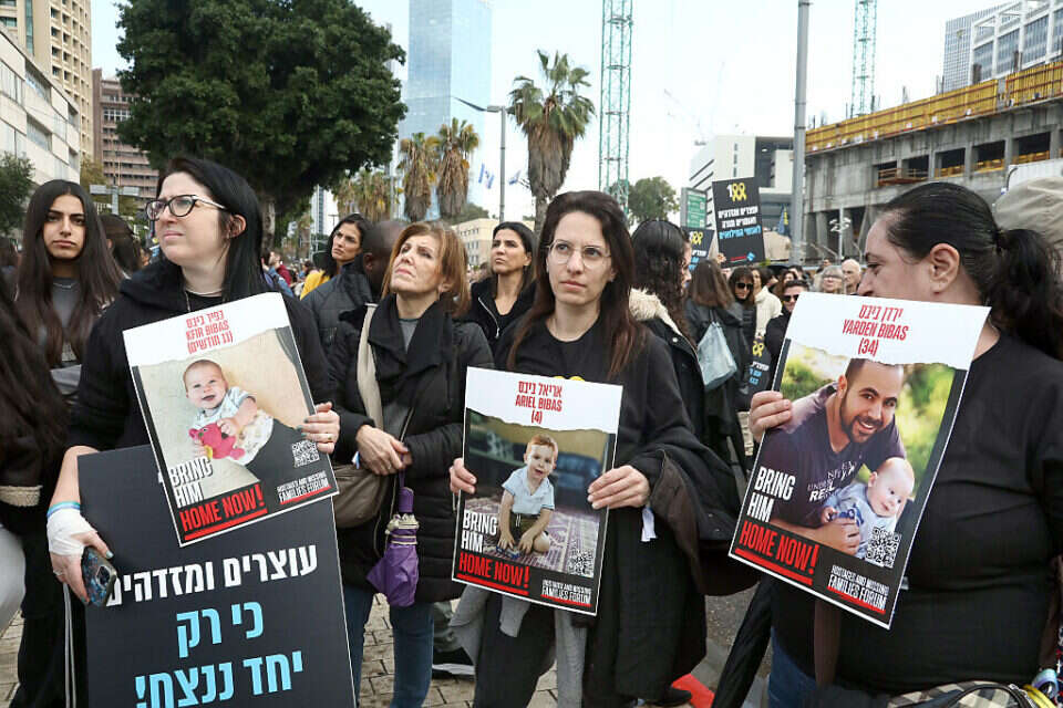עצרת 100 ימים בשבי בכיכר החטופים , גדעון מרקוביץ