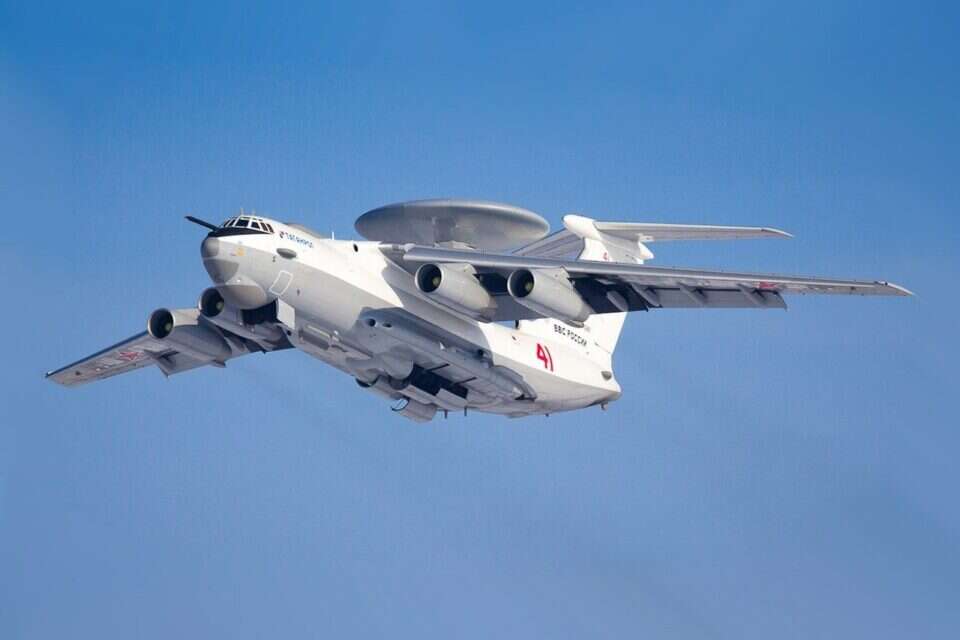 מטוס מדגם A-50 של חיל האוויר הרוסי , ללא