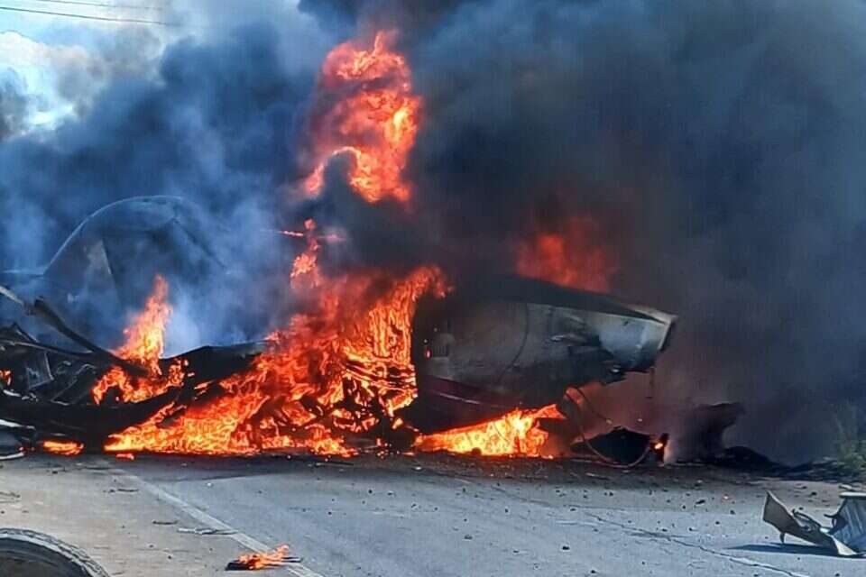 זירת התרסקות המטוס בצ'ילה , ללא
