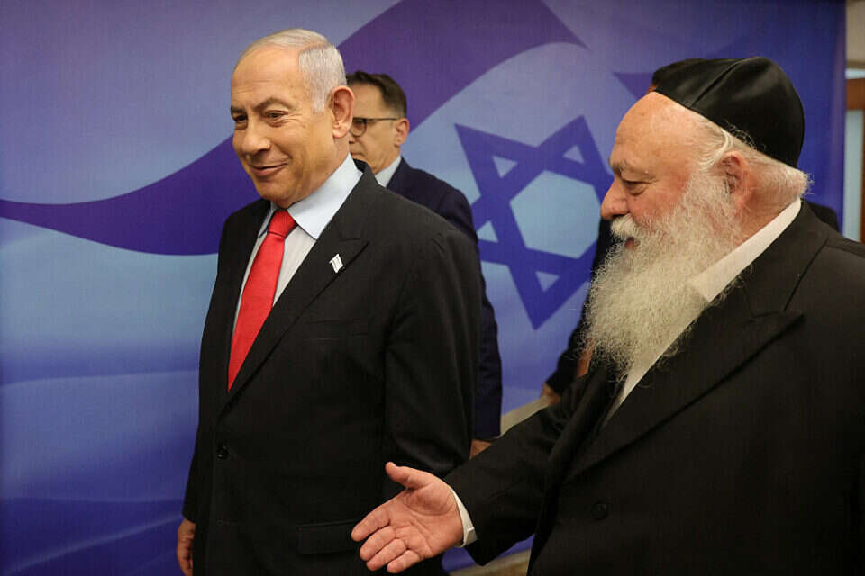 רה"מ נתניהו והשר גולדקנופף , רויטרס