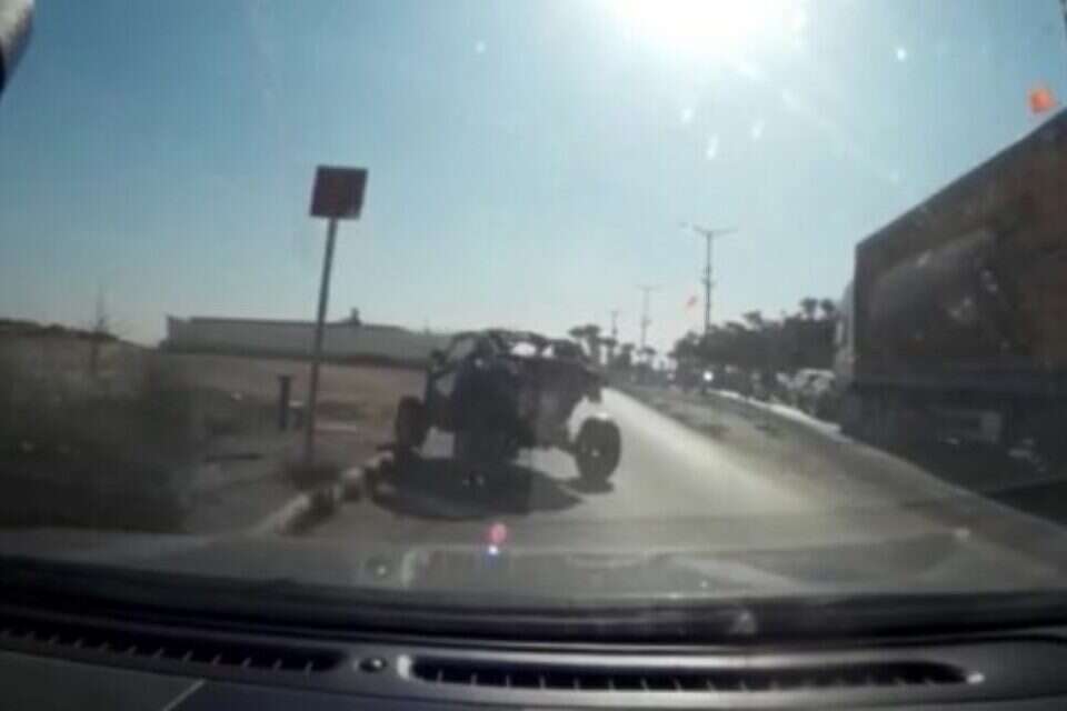 המרדף של השוטרים אחר הנהג שהשתולל בכביש , דוברות המשטרה