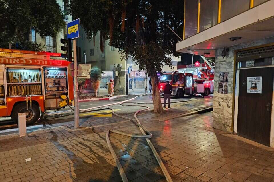 השריפה בדיזנגוף , דוברות כבאות והצלה לישראל