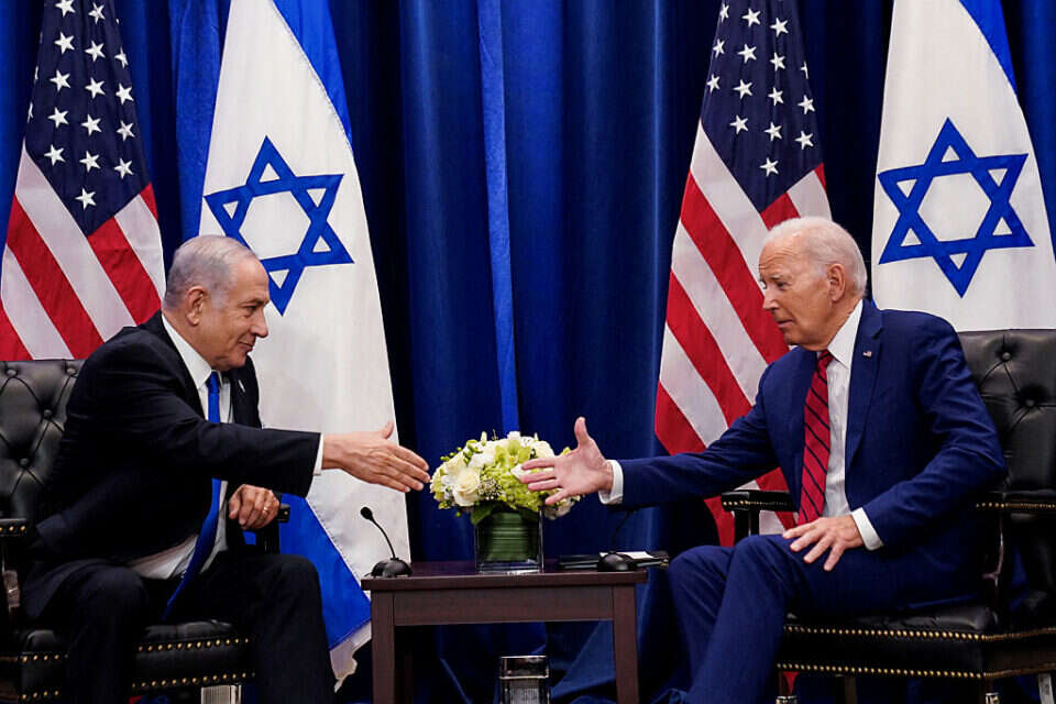 ביידן ונתניהו. היחסים חזרו למסלולם , רויטרס