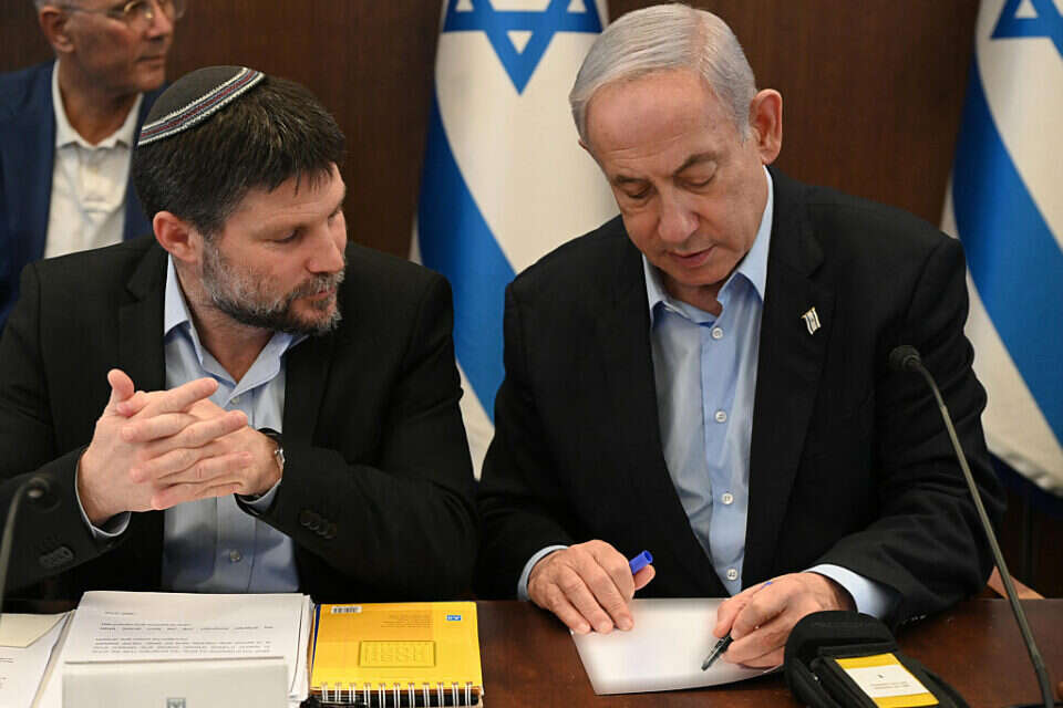 סמוטריץ' ונתניהו (ארכיון) , חיים צח, לע"מ