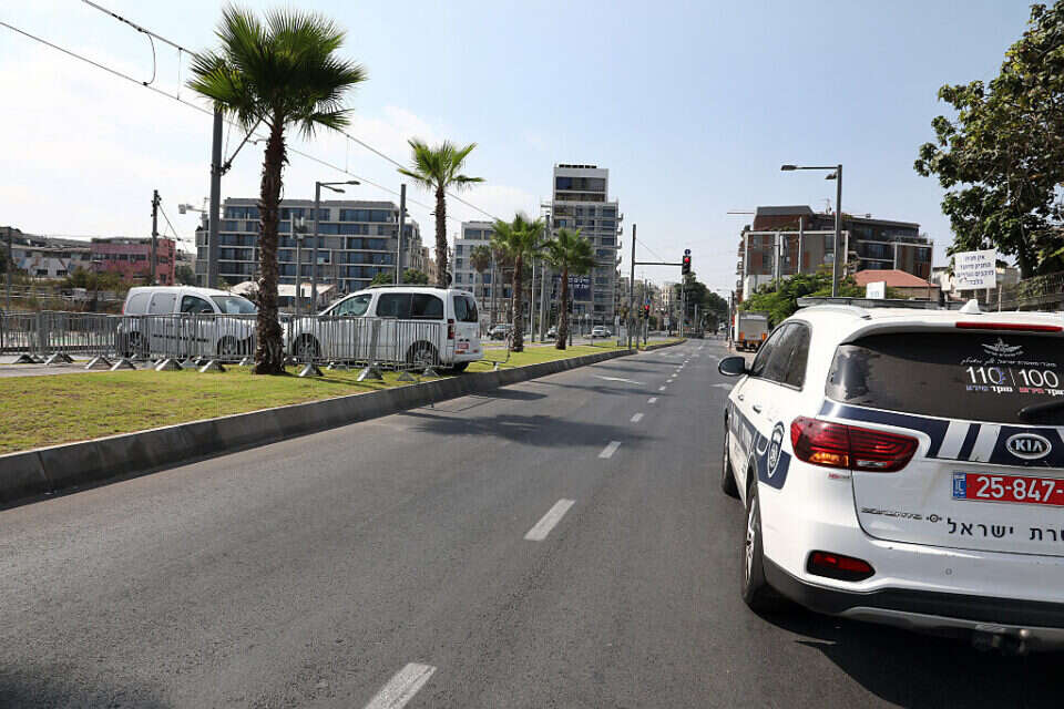 ניידת משטרה בתל אביב (ארכיון) , גדעון מרקוביץ'