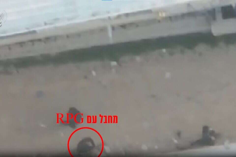 זיהוי חולית המחבלים נושאי RPG (ארכיון) , דובר צה"ל