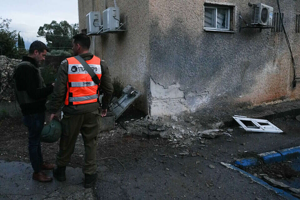"לאן נחזור?". נזקים בקריית שמונה בעקבות נפילות בעיר (ארכיון) , אייל מרגולין ג'יני