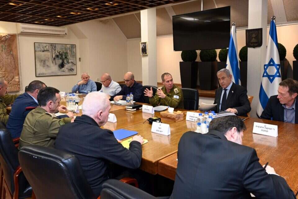 הישיבה על תקציב הביטחון בסוף החודש שעבר ,  חיים צח / לע״מ