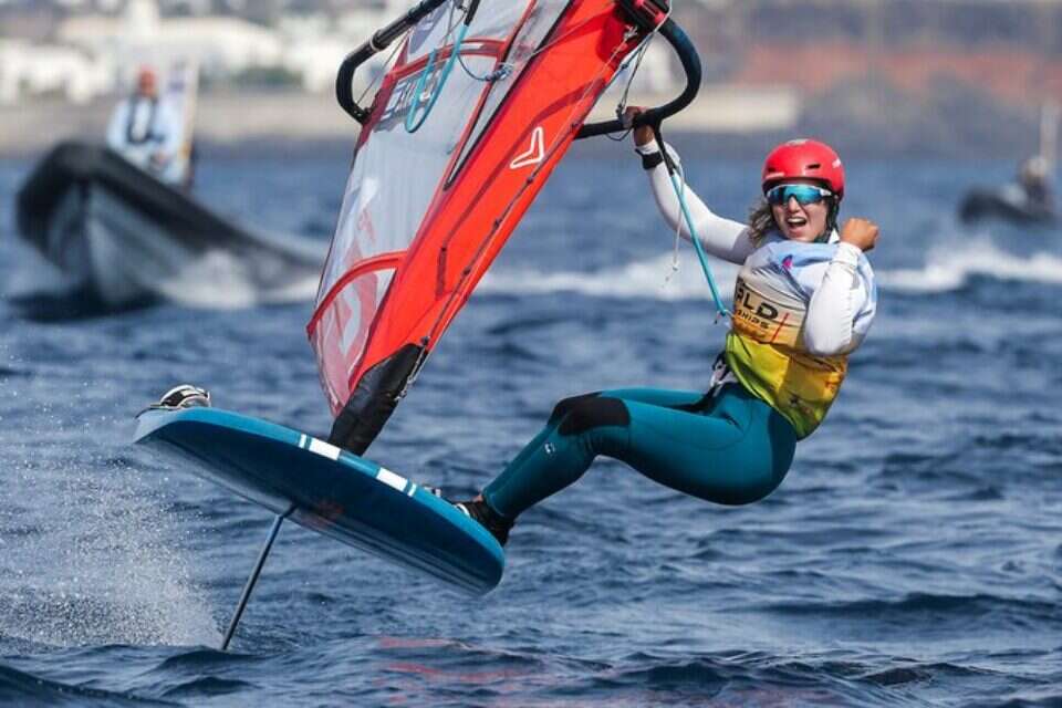 Logro asombroso Sharon Kantor se coronó campeona mundial de windsurf y representará a Israel en