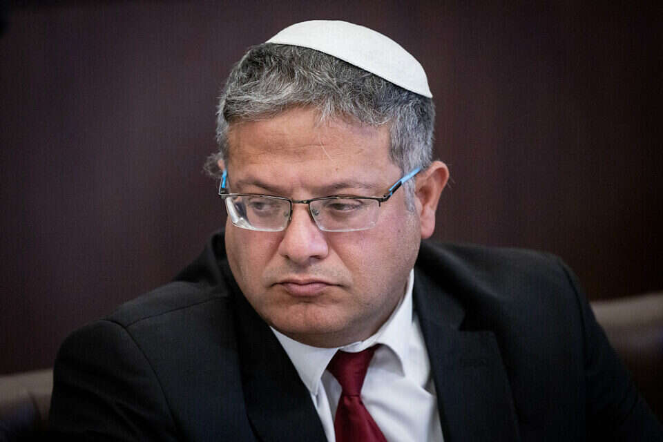 השר לביטחון לאומי בן גביר (ארכיון) , חיים גולדברג/פלאש90