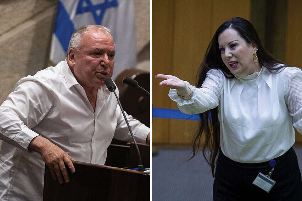 עימות מביש. טלי גוטליב ודודי אמסלם , אורן בן חקון