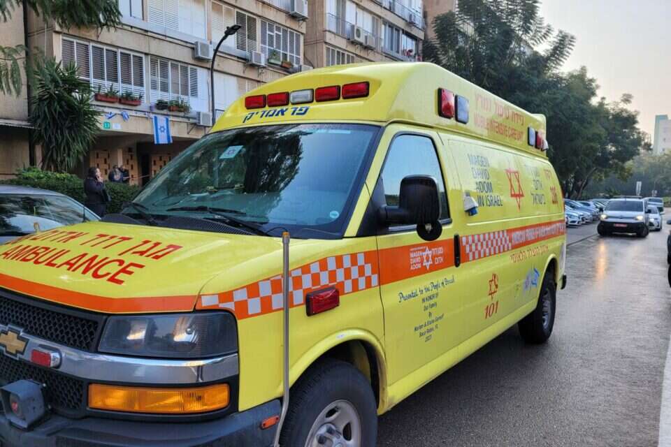 זירת האירוע בקריית אונו, הבוקר , תיעוד מבצעי מד"א