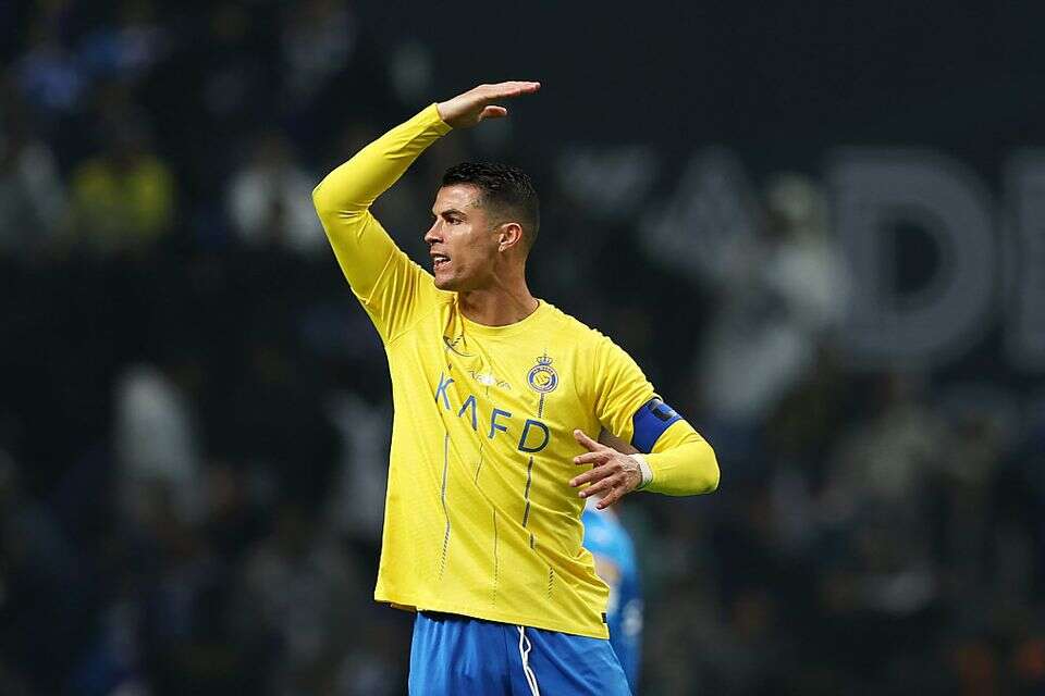כריסטיאנו רונאלדו. אקט דוחה , Getty Images