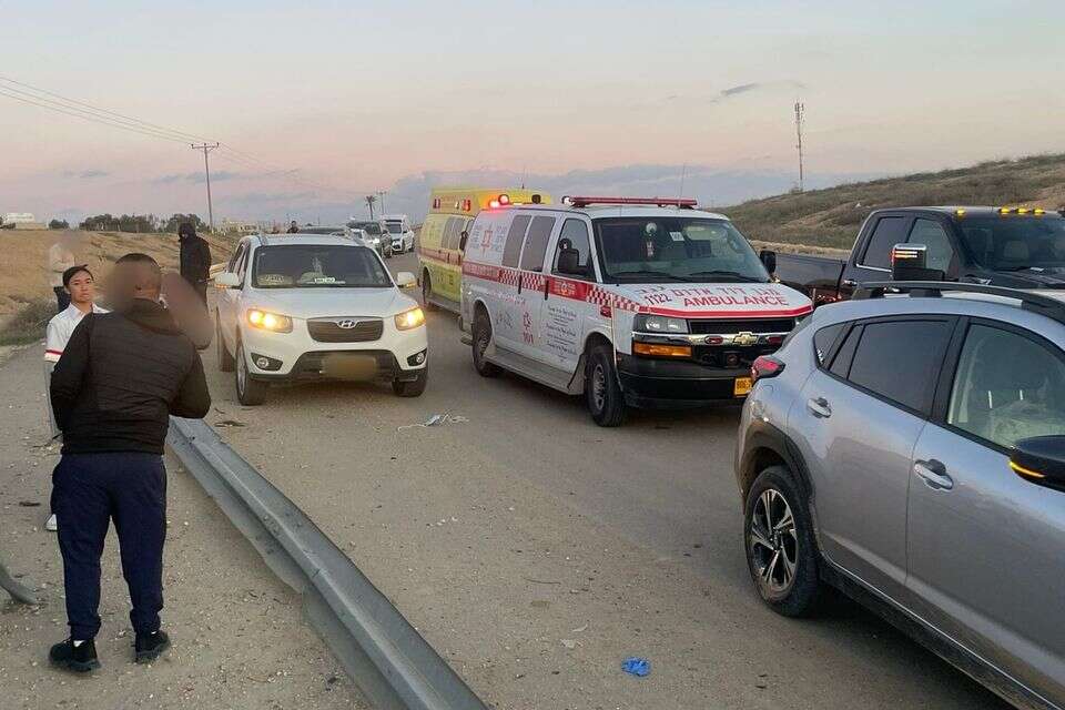 זירת התאונה  , תיעוד מבצעי מד"א 
