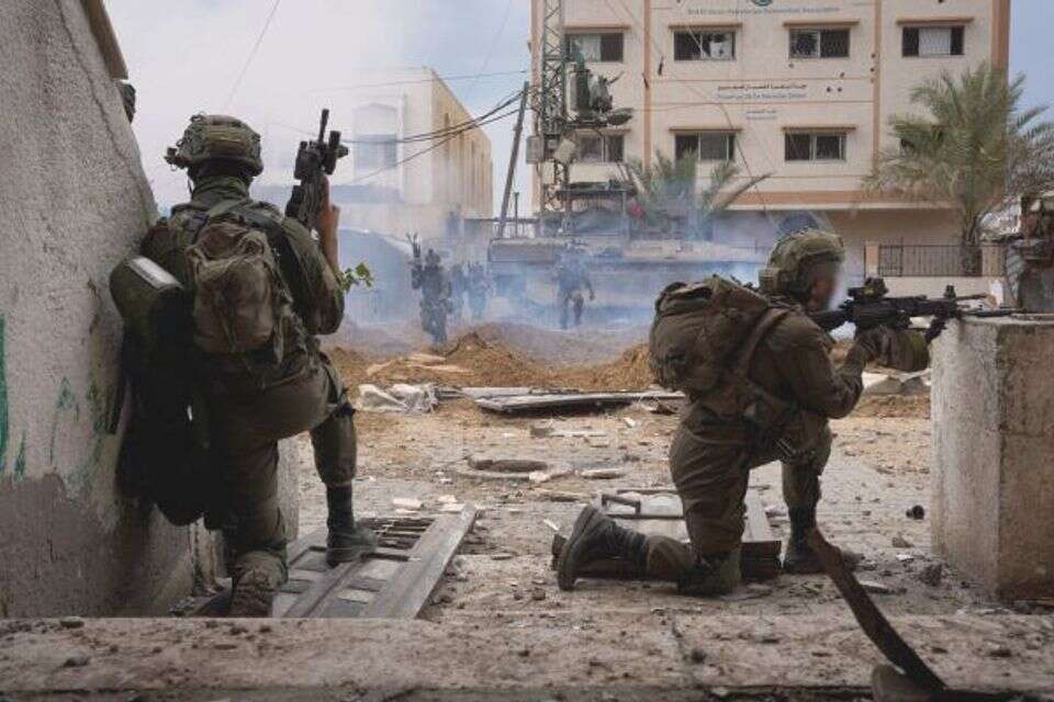 לוחמי גבעתי בחאן יונס (ארכיון) , דובר צה"ל