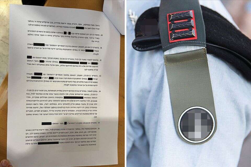 התחזה לקצין ותיעד מידעים סודיים. צילום אילוסטרציה , יהושע יוסף