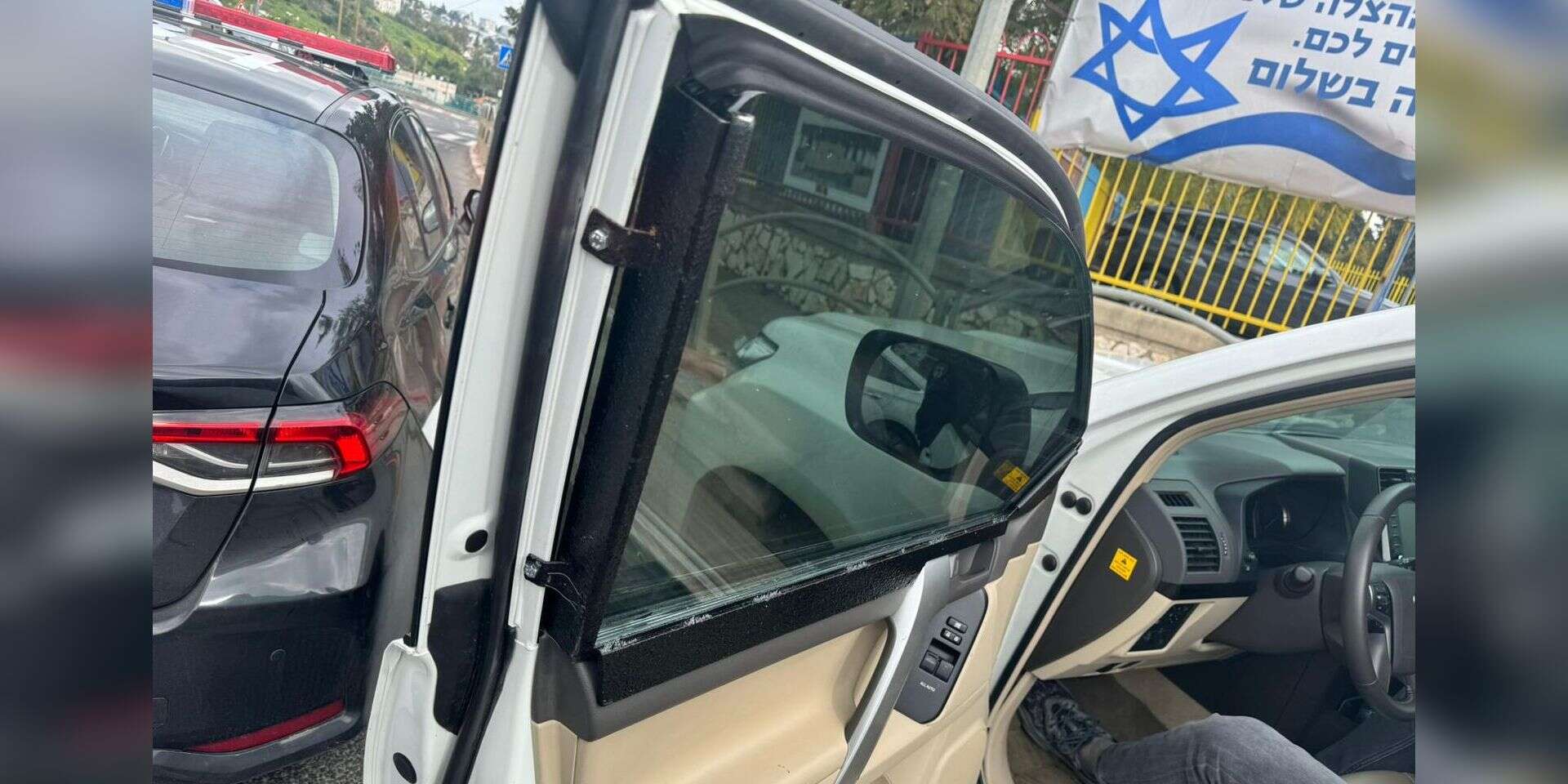 הרכב בו נעצר ראש ארגון הפשע , דוברות המשטרה