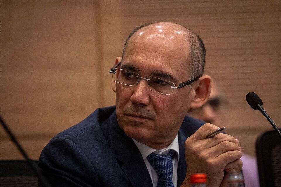נגיד בנק ישראל, פרופ' אמיר ירון (ארכיון) , אורן בן חקון