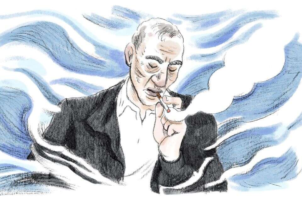 הצית סיגריה והמשיך להרצות בשטף ובעברית פשוטה וגרגרית את השקפתו ומפעל חייו. צ'רלי ביטון ז"ל , נדב מצ'טה