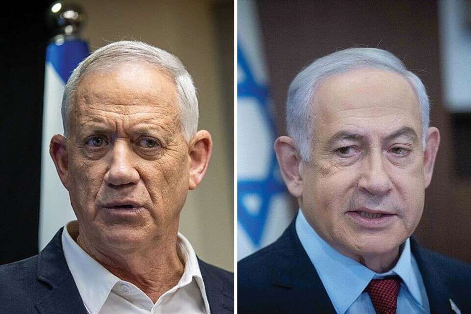 גנץ נגד נתניהו , יונתן זינדל פלאש 90, אורן בן חקון