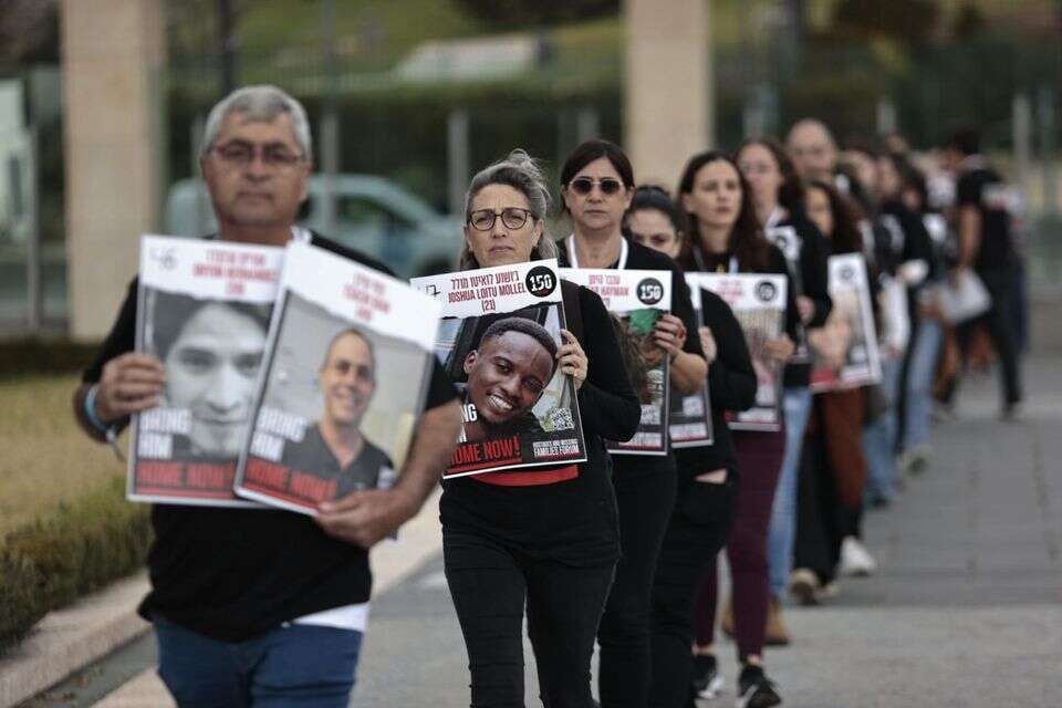 מחאת משפחות החטופים בכנסת , אורן בן חקון