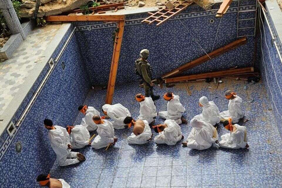 מחבלים שנעצרו במלחמת חרבות ברזל , ללא קרדיט