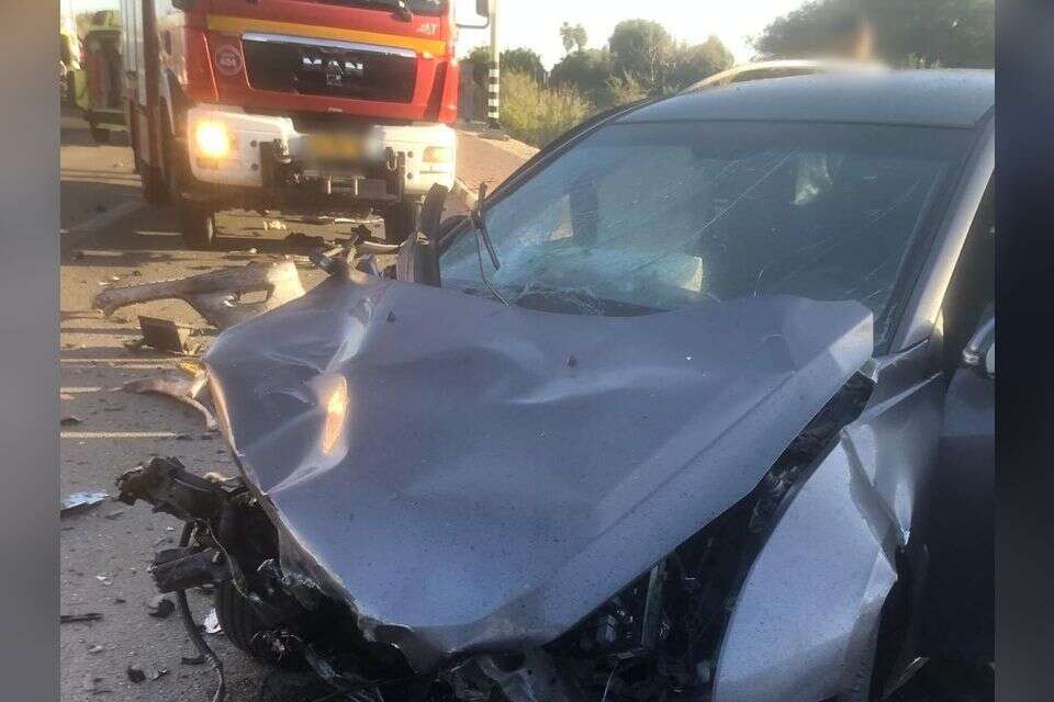 תאונת דרכים אזור בת הדר , תיעוד מבצעי מד"א