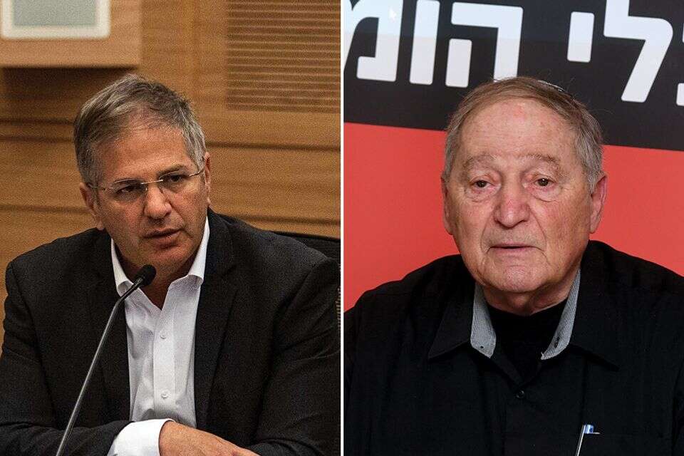 יו"ר ארגון המורים רן ארז, שר החינוך יואב קיש , אורן בן חקון, יוסי זליגר