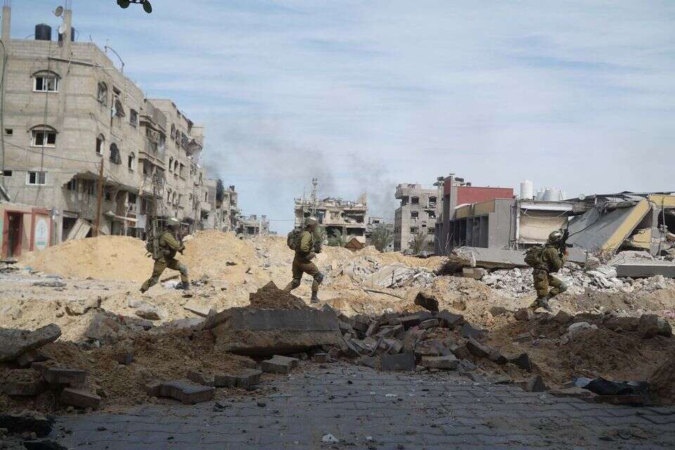 כוחות צה"ל ממשיכים במבצע בשכונת חמד בחאן יונס (ארכיון) , דובר צה"ל