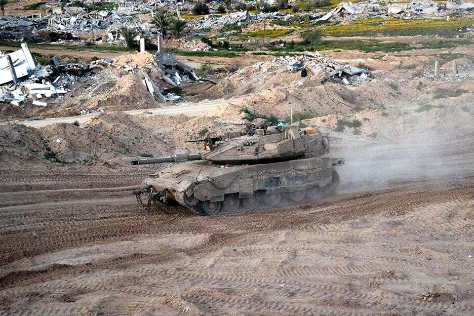 לוחמי שריון ברצועת עזה , דובר צה"ל