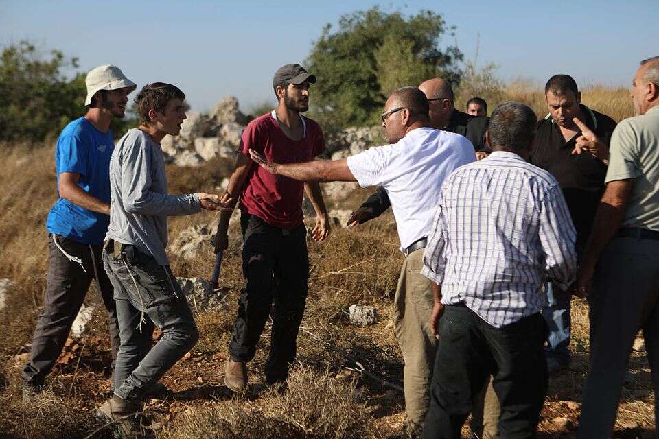 עימותים בין מתיישבים לפלסטינים ביו"ש, ארכיון , איי.פי